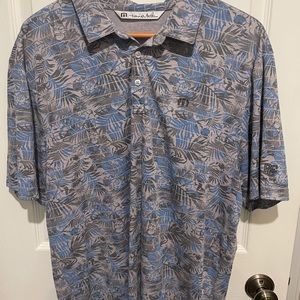 Mens XL travis Matthews polo